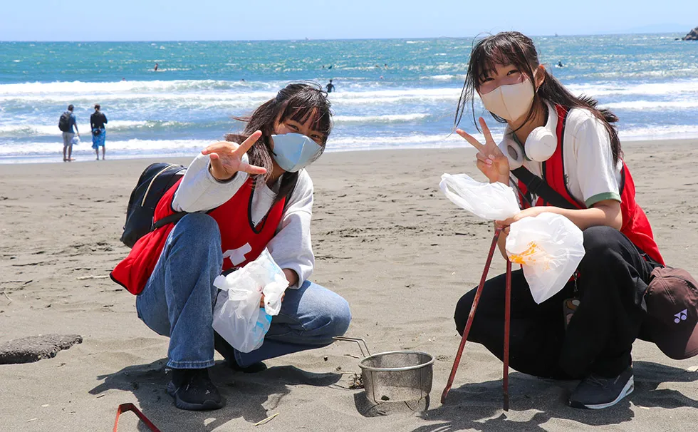 リビエラ湘南ビーチクリーン茅ヶ崎市