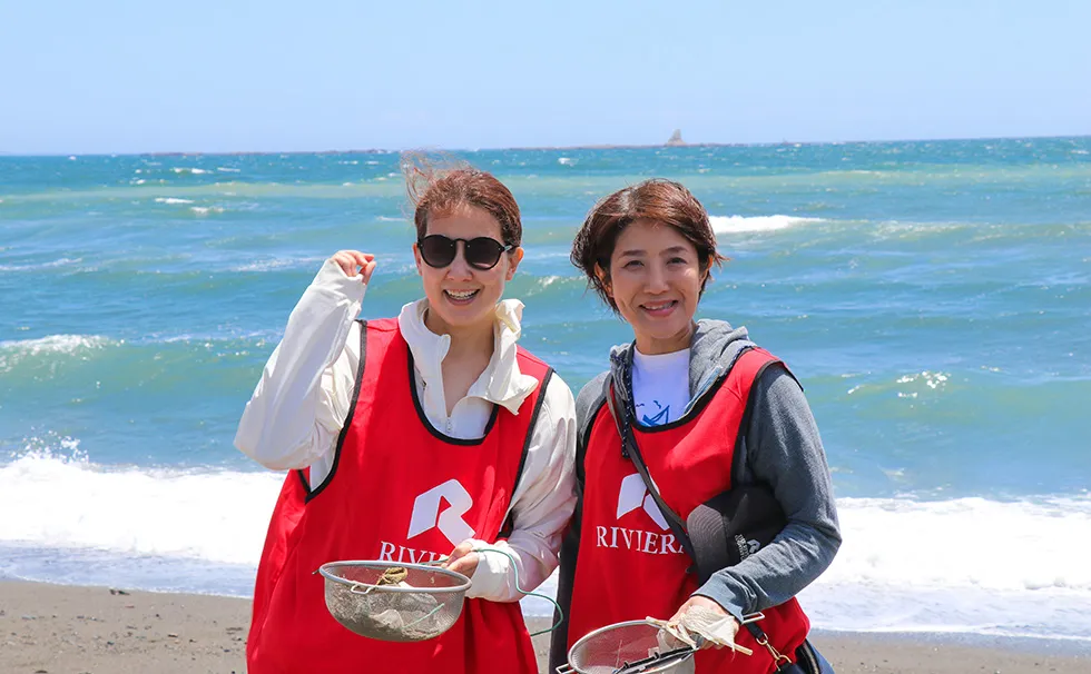 リビエラ湘南ビーチクリーン茅ヶ崎市