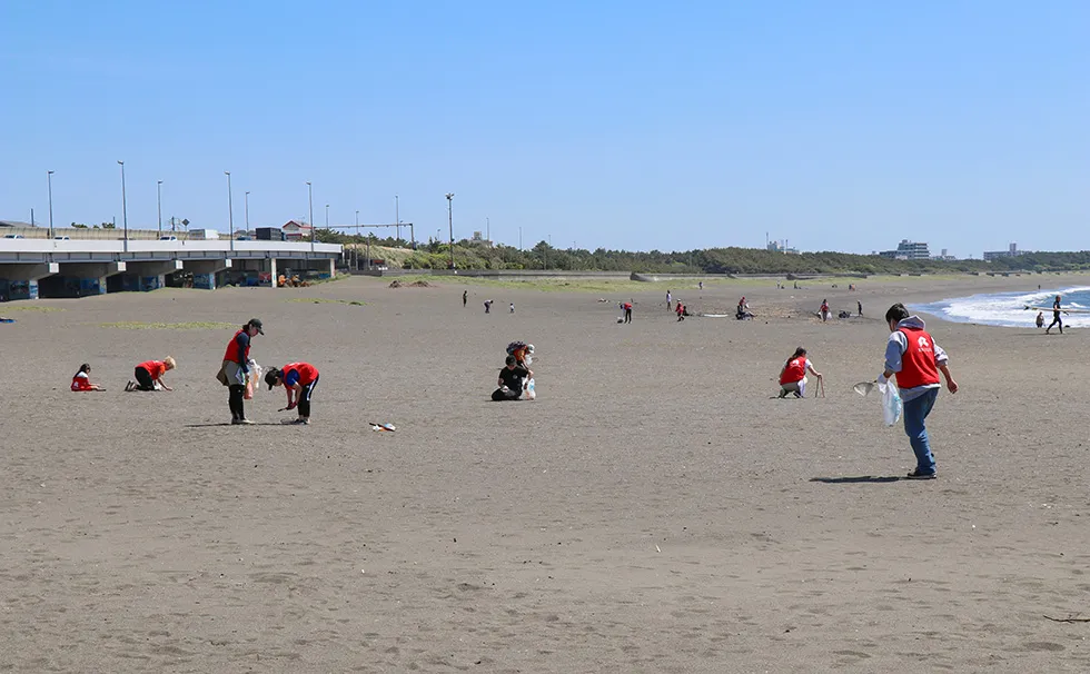 リビエラ湘南ビーチクリーン大磯町