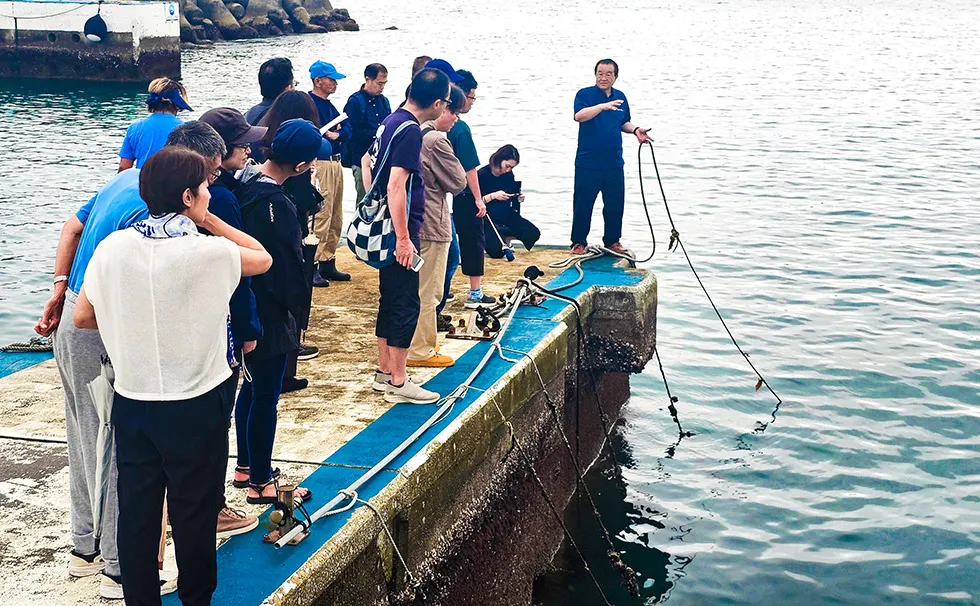 藻場再生の見学会