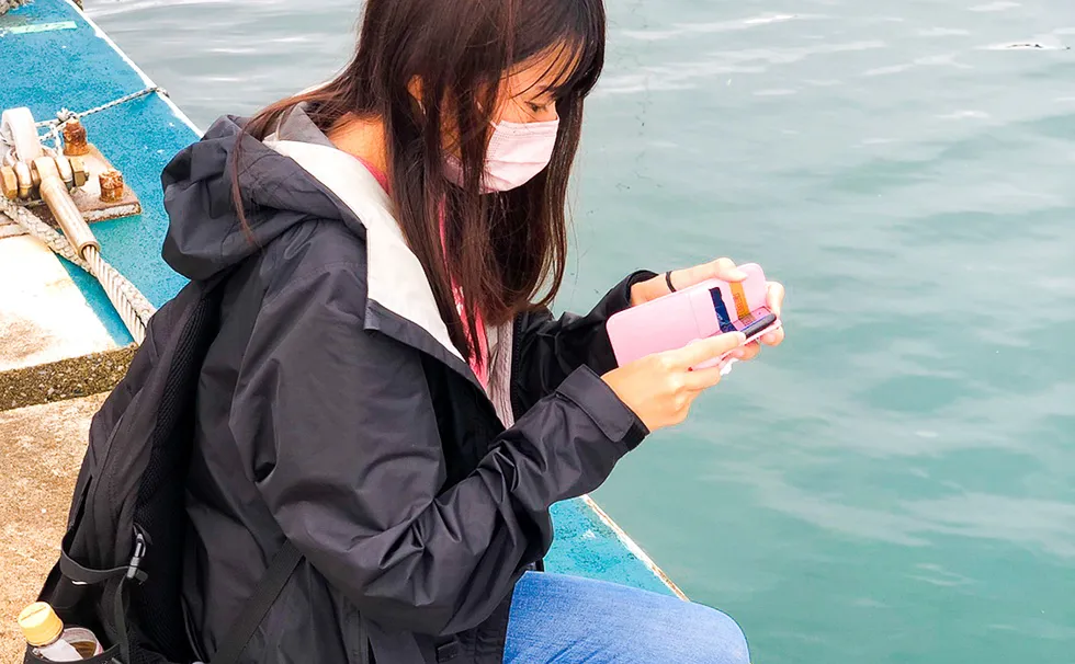 藻場再生の見学会