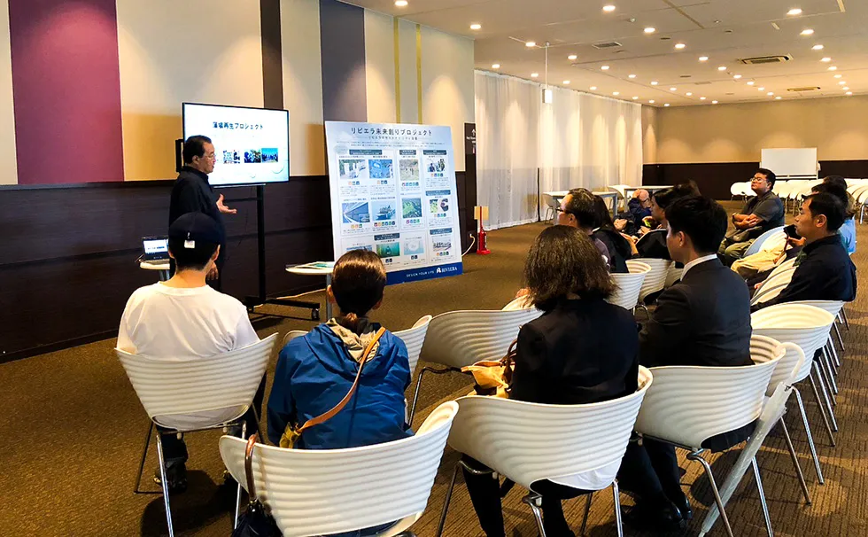 藻場再生の見学会