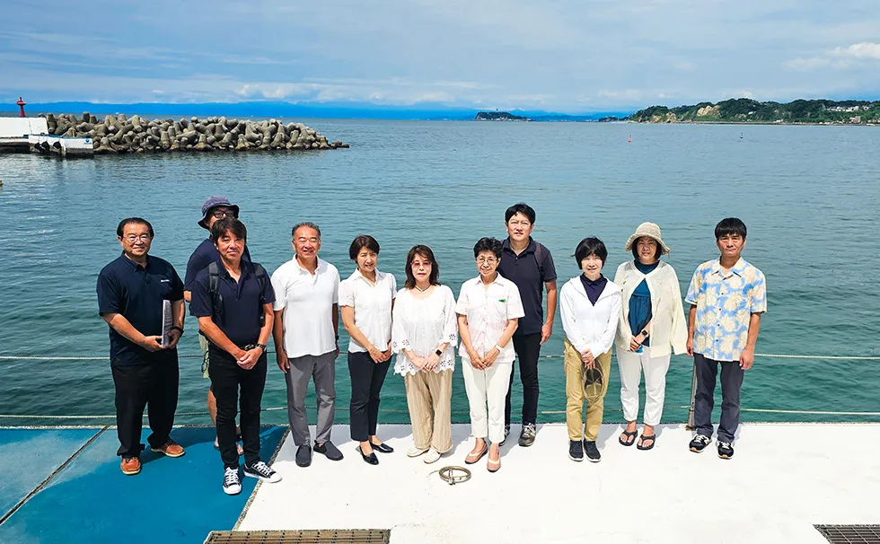 藻場再生の見学会