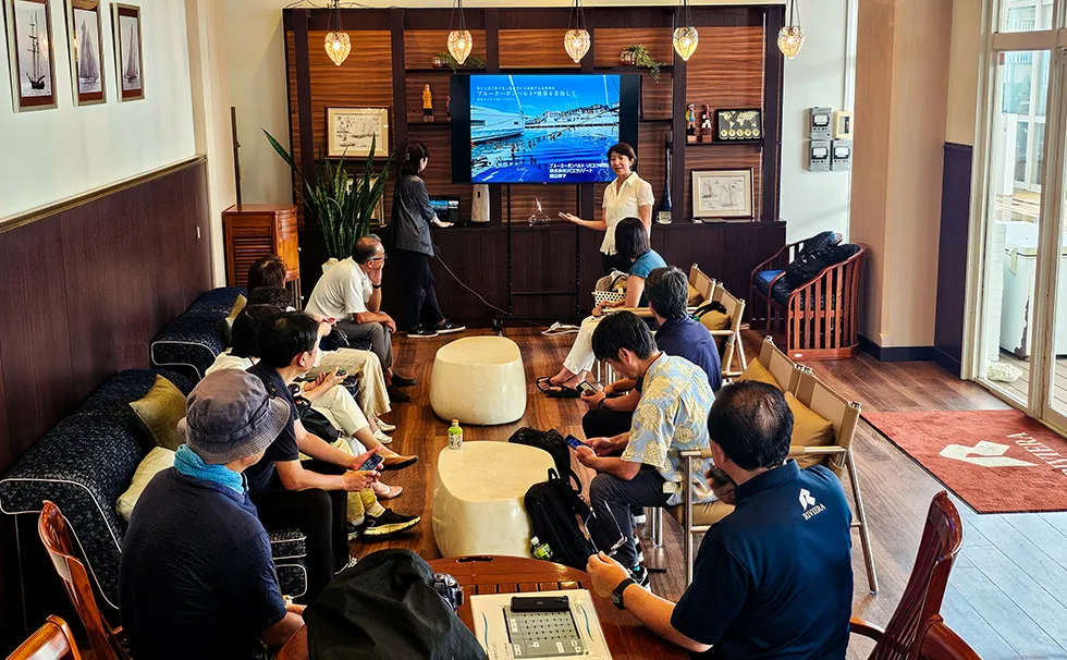 藻場再生の見学会