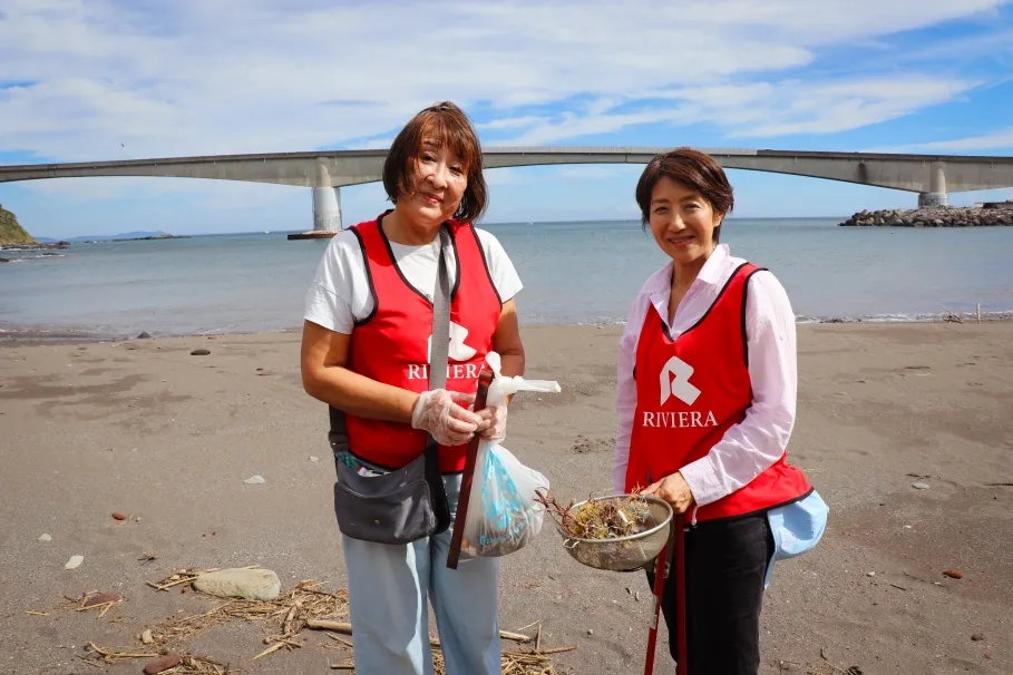 リビエラ湘南ビーチクリーン真鶴町