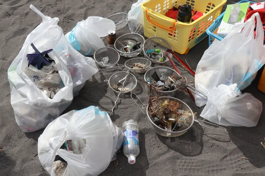 リビエラ湘南ビーチクリーン真鶴町