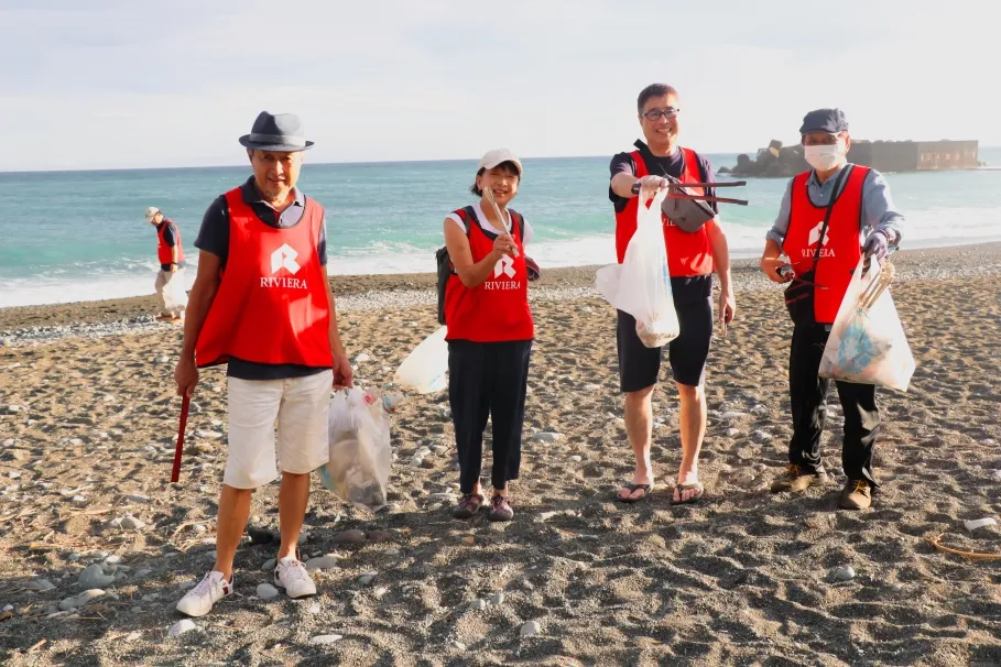 リビエラ湘南ビーチクリーン二宮町