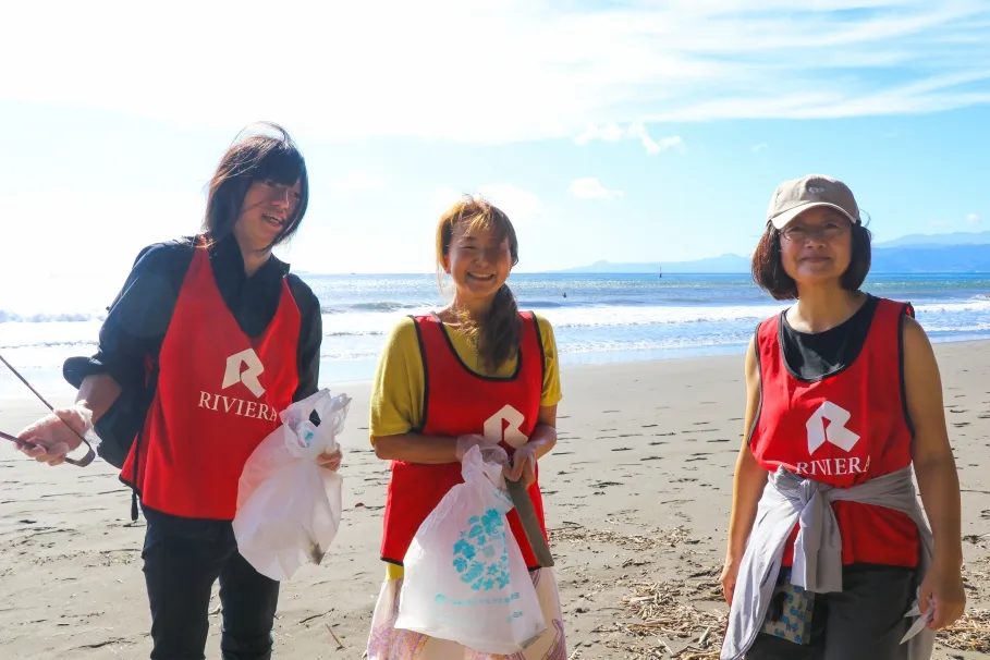 リビエラ湘南ビーチクリーン湯河原町