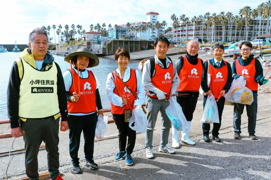 リビエラ湘南ビーチクリーン逗子市
