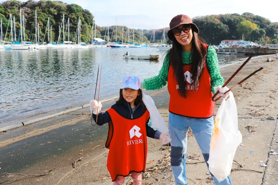 リビエラ湘南ビーチクリーン三浦市
