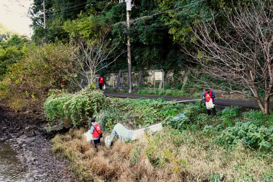 リビエラ湘南ビーチクリーン三浦市