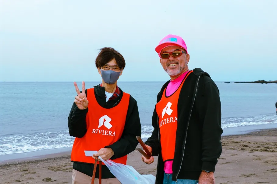 リビエラ湘南ビーチクリーン横須賀市