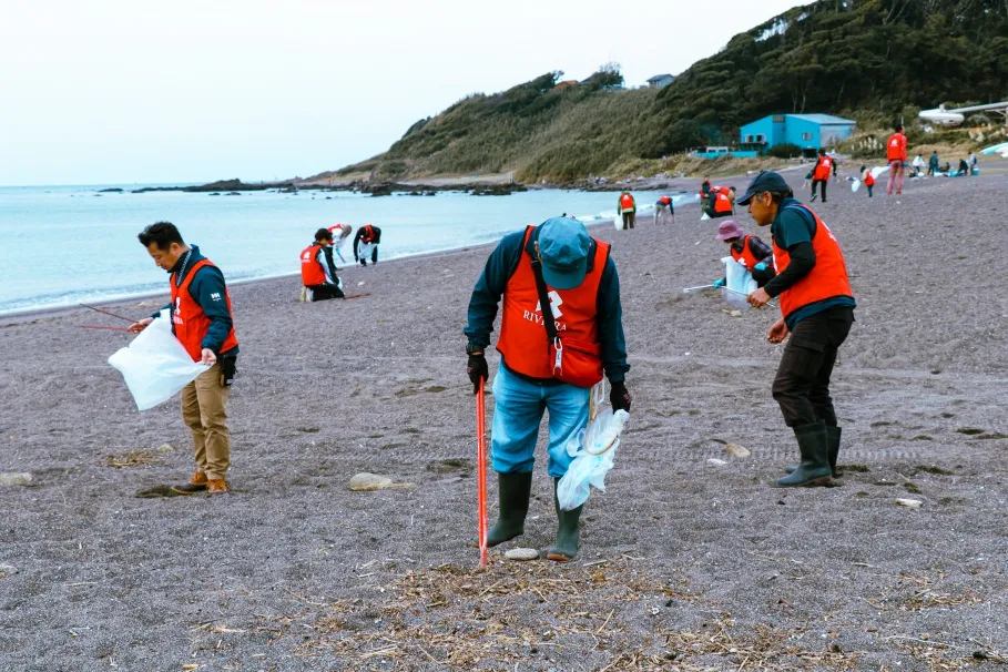 リビエラ湘南ビーチクリーン横須賀市