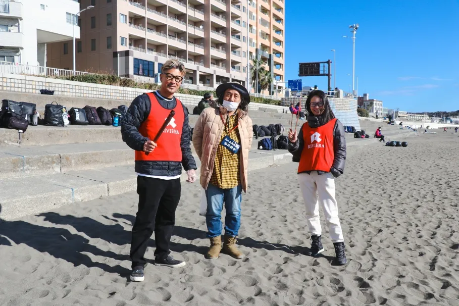 リビエラ湘南ビーチクリーン藤沢
