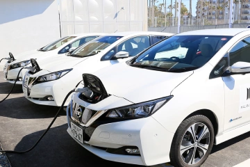 写真：電気自動車