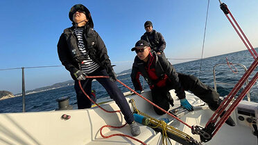 画像：セーリングトレーニング