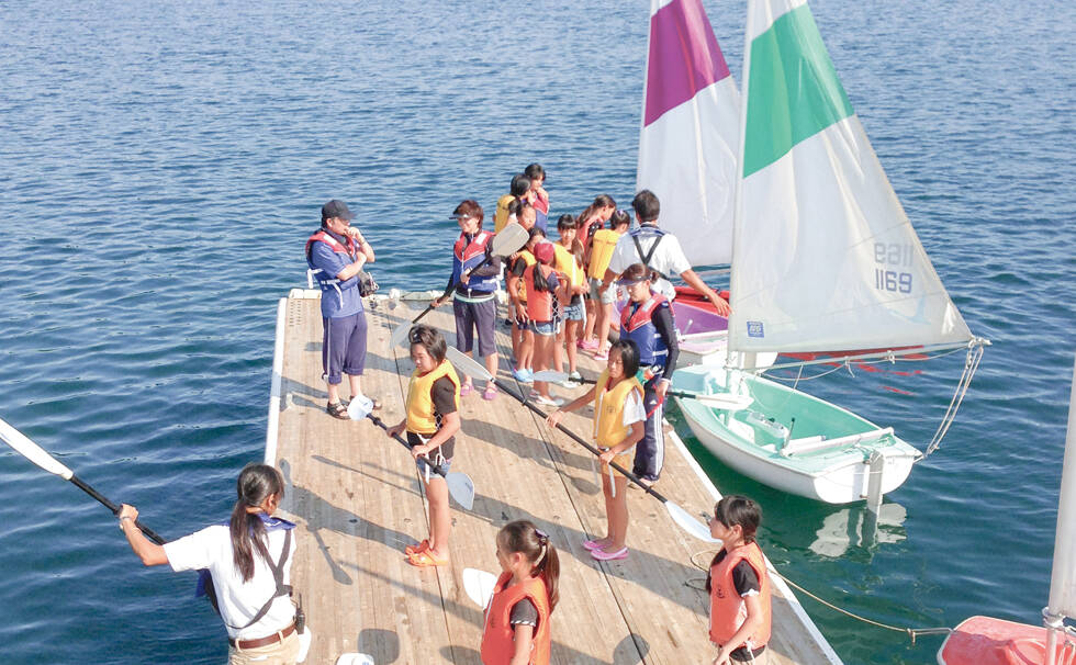 写真:海洋教育の様子