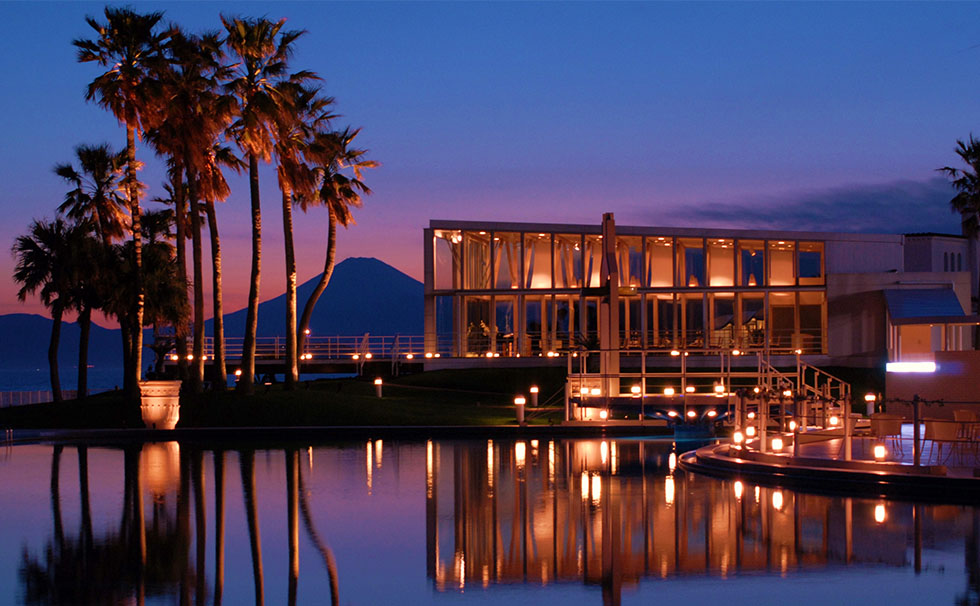 写真：プールサイド