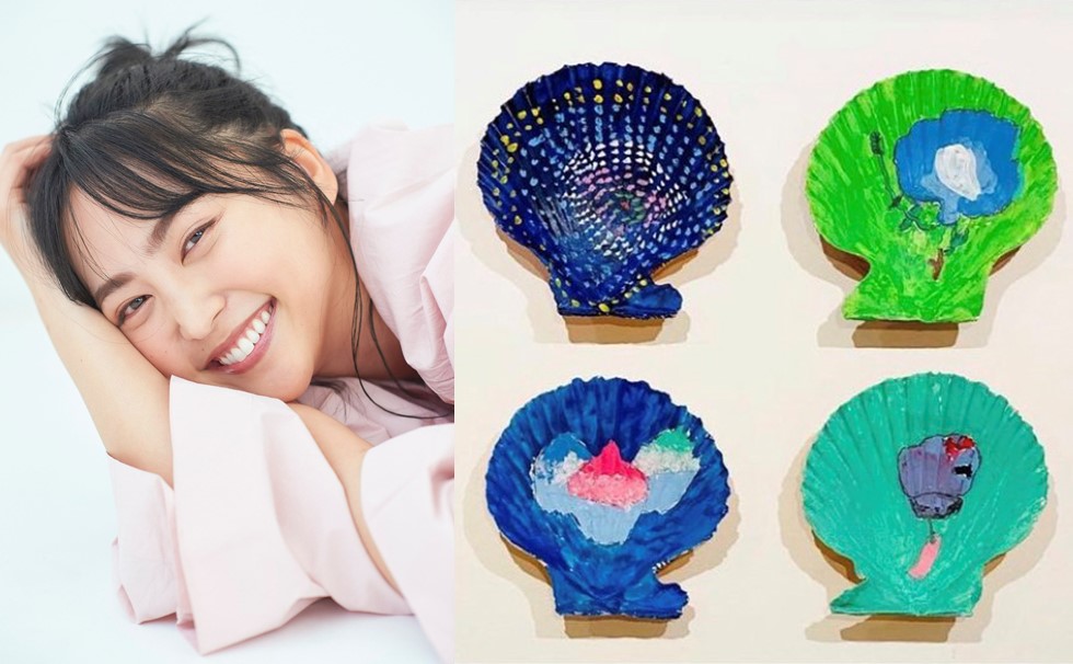 写真：貝殻アート