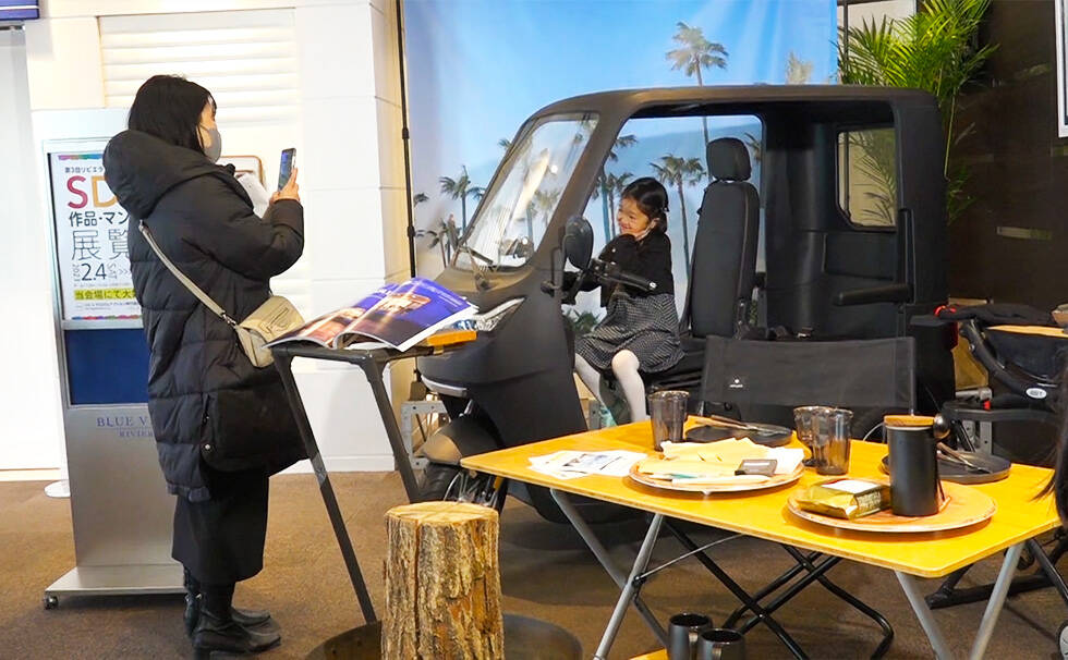 写真：展覧会の様子