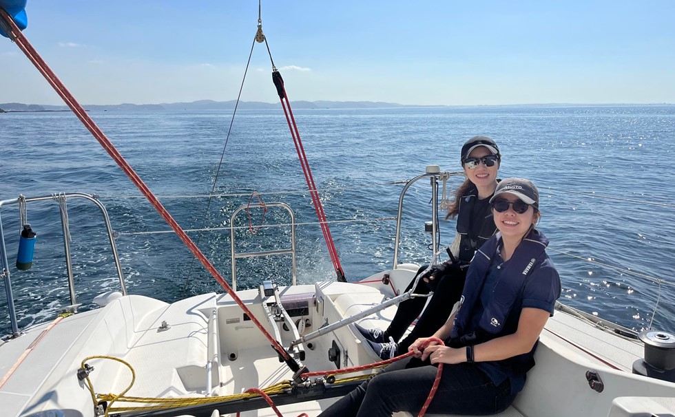 写真：セーリングスクール