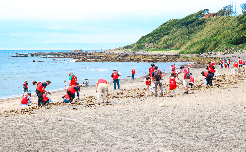 第6回LOVE OCEAN　リビエラ湘南ビーチクリーン