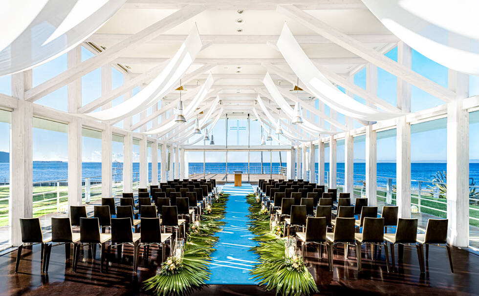 写真：結婚式場