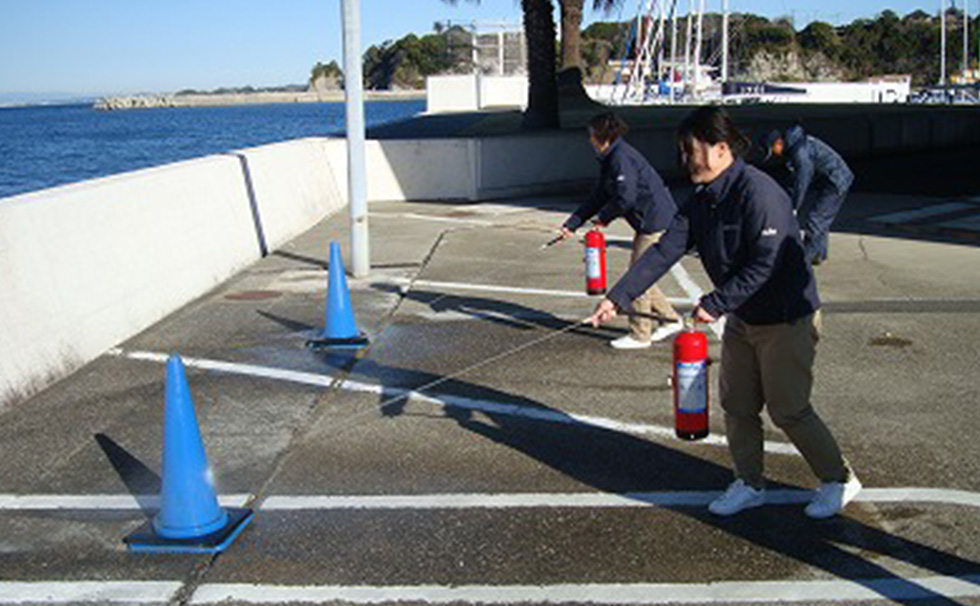 三浦　避難訓練の様子