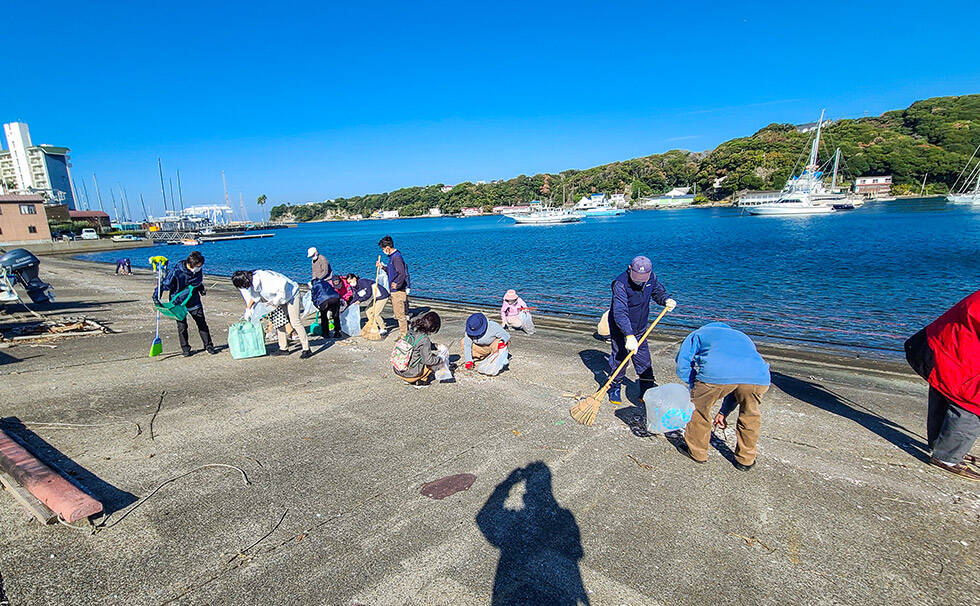 写真：リビエラ湘南ビーチクリーン