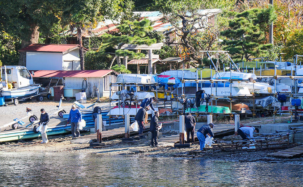 写真：リビエラ湘南ビーチクリーン