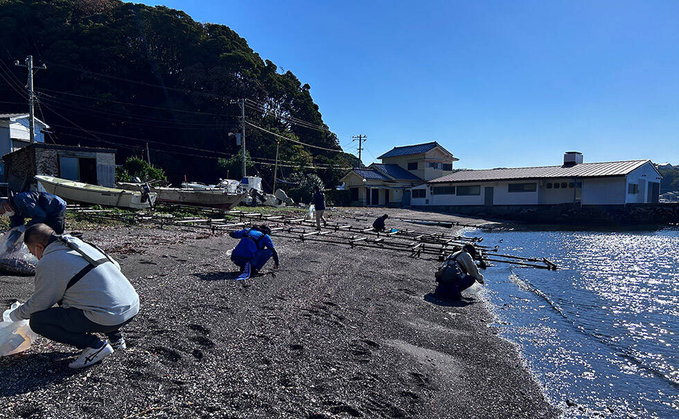 写真：リビエラ湘南ビーチクリーン
