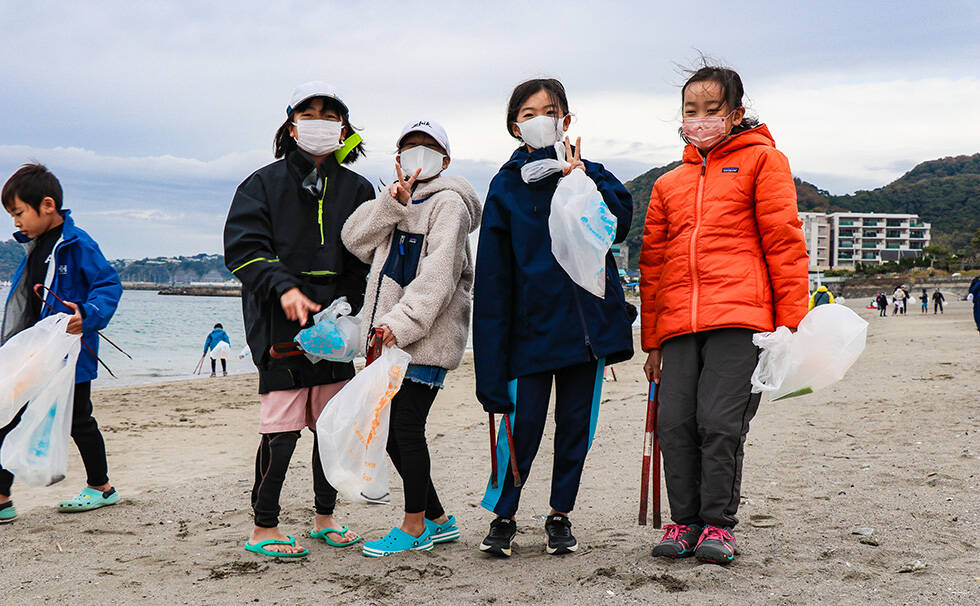 写真：リビエラ湘南ビーチクリーン