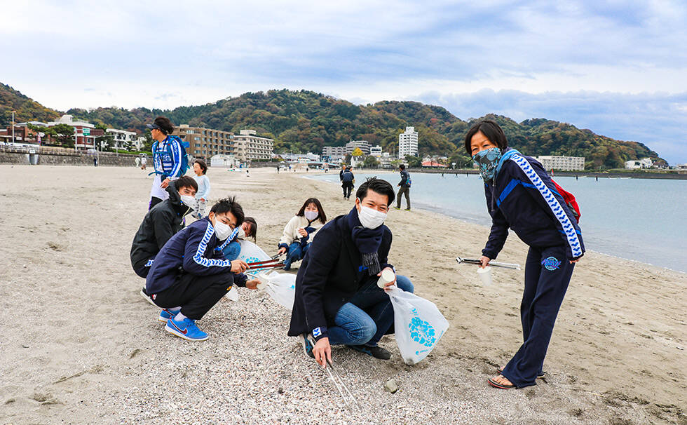 写真：リビエラ湘南ビーチクリーン
