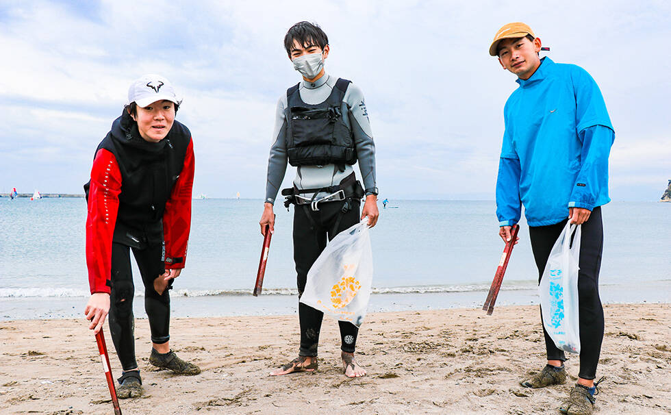 写真：リビエラ湘南ビーチクリーン