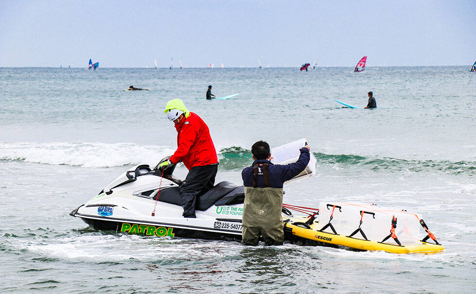 写真：リビエラ湘南ビーチクリーン
