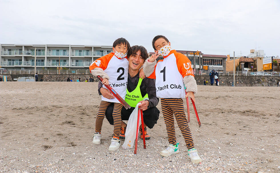 写真：リビエラ湘南ビーチクリーン