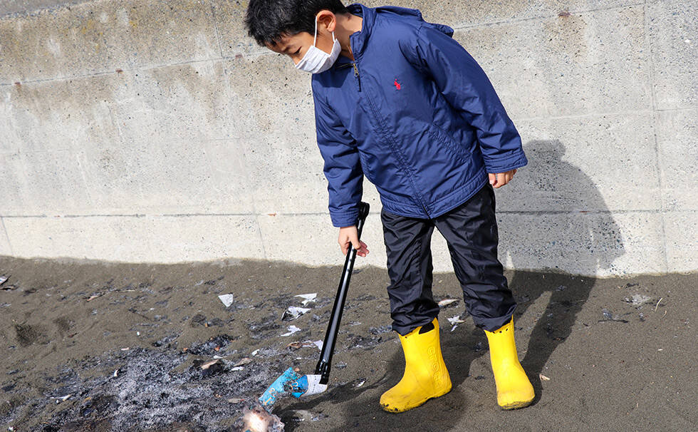 写真：リビエラ湘南ビーチクリーン