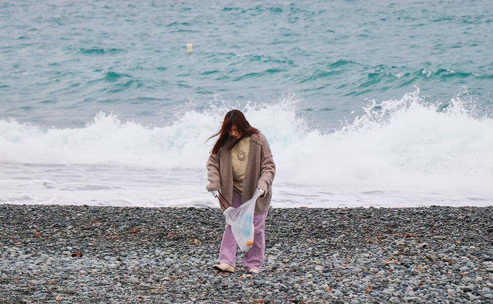 写真：リビエラ湘南ビーチクリーン