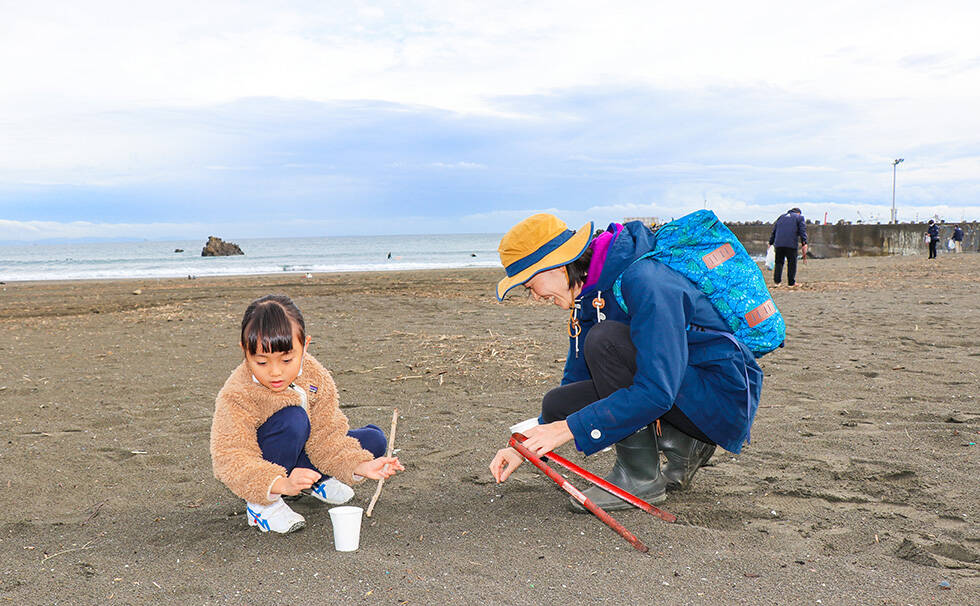 写真：リビエラ湘南ビーチクリーン
