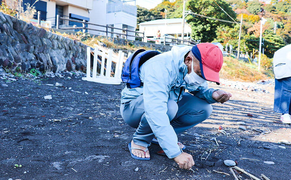 写真：リビエラ湘南ビーチクリーン