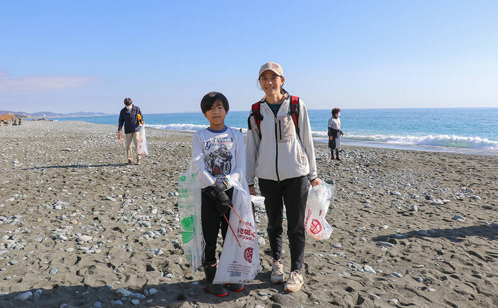 写真：リビエラ湘南ビーチクリーン