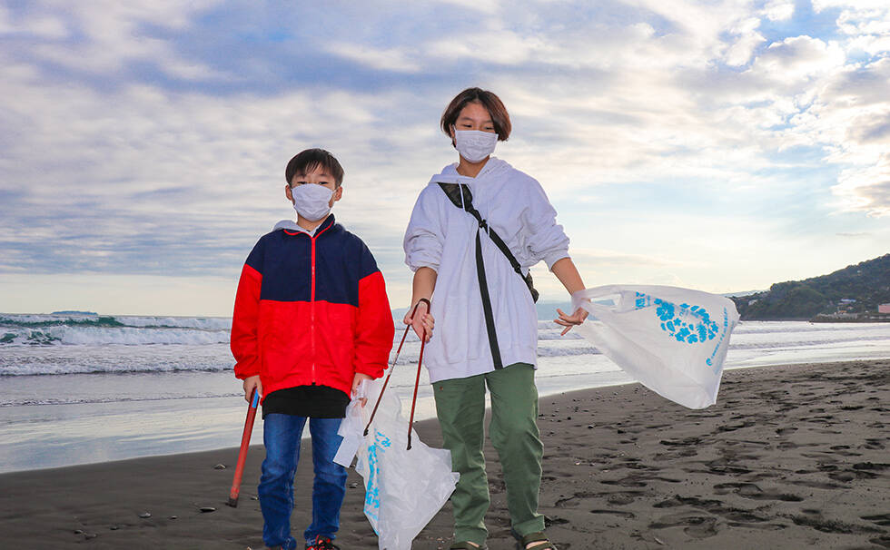 写真：リビエラ湘南ビーチクリーン