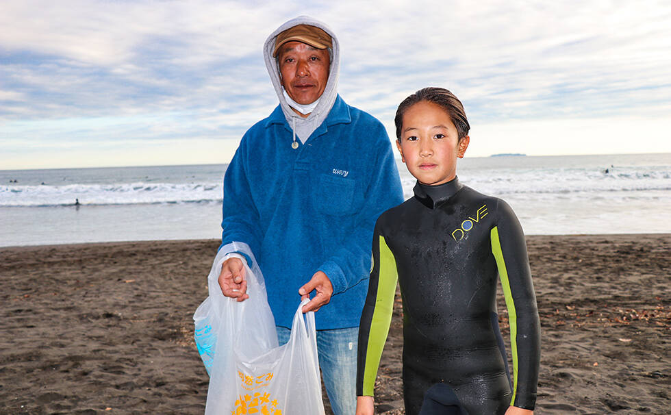 写真：リビエラ湘南ビーチクリーン