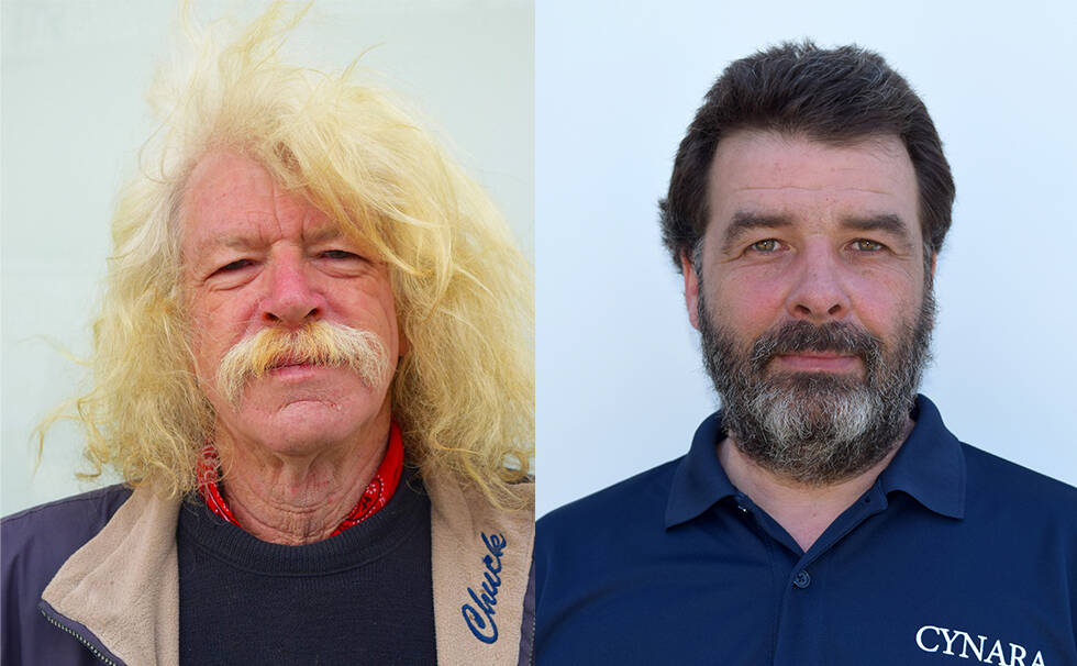 写真：リギングスペシャリスト　チャック・デマンジェ氏 マスターシップライト　ポール・ハービー氏