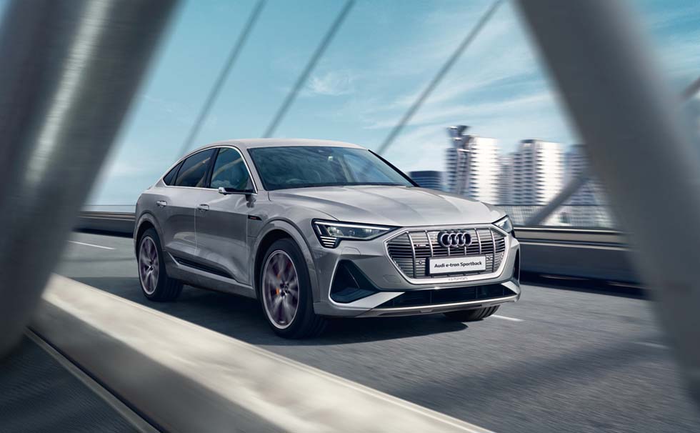 写真：Audi e-tron Sportback 55