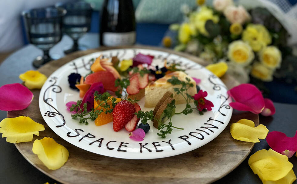 写真：デザートプレート