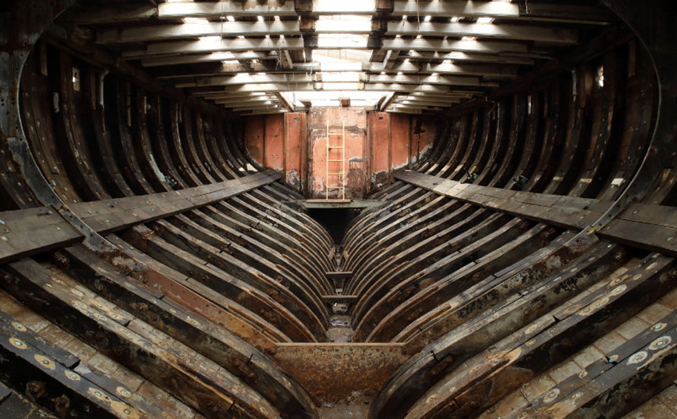 写真：木造帆船「シナーラ」