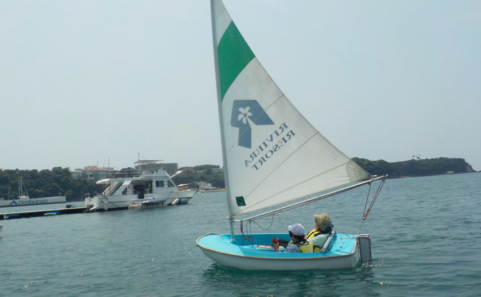 写真：「海と繋がるプログラム」の様子