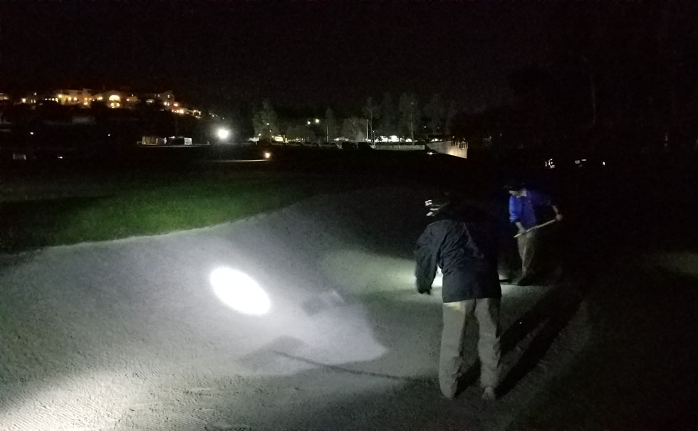 写真：コースメンテナンス