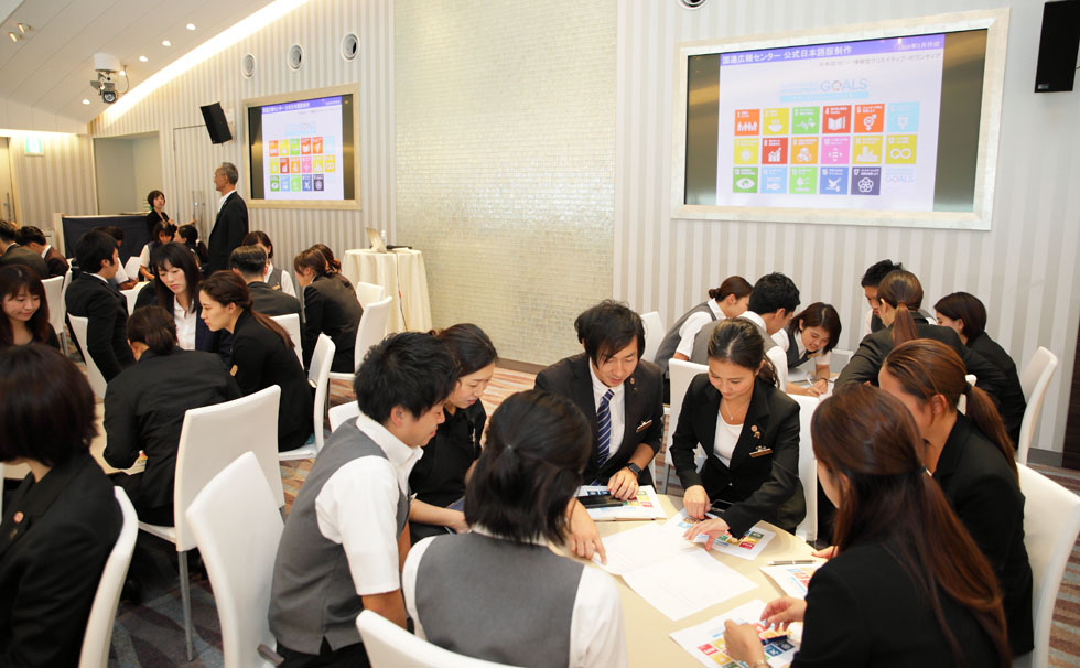 写真：未来創りプロジェクト　ディスカッション